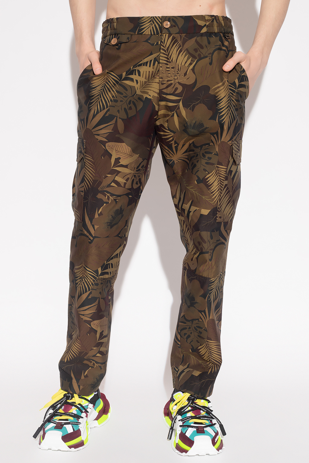 Etro Patterned cargo trousers