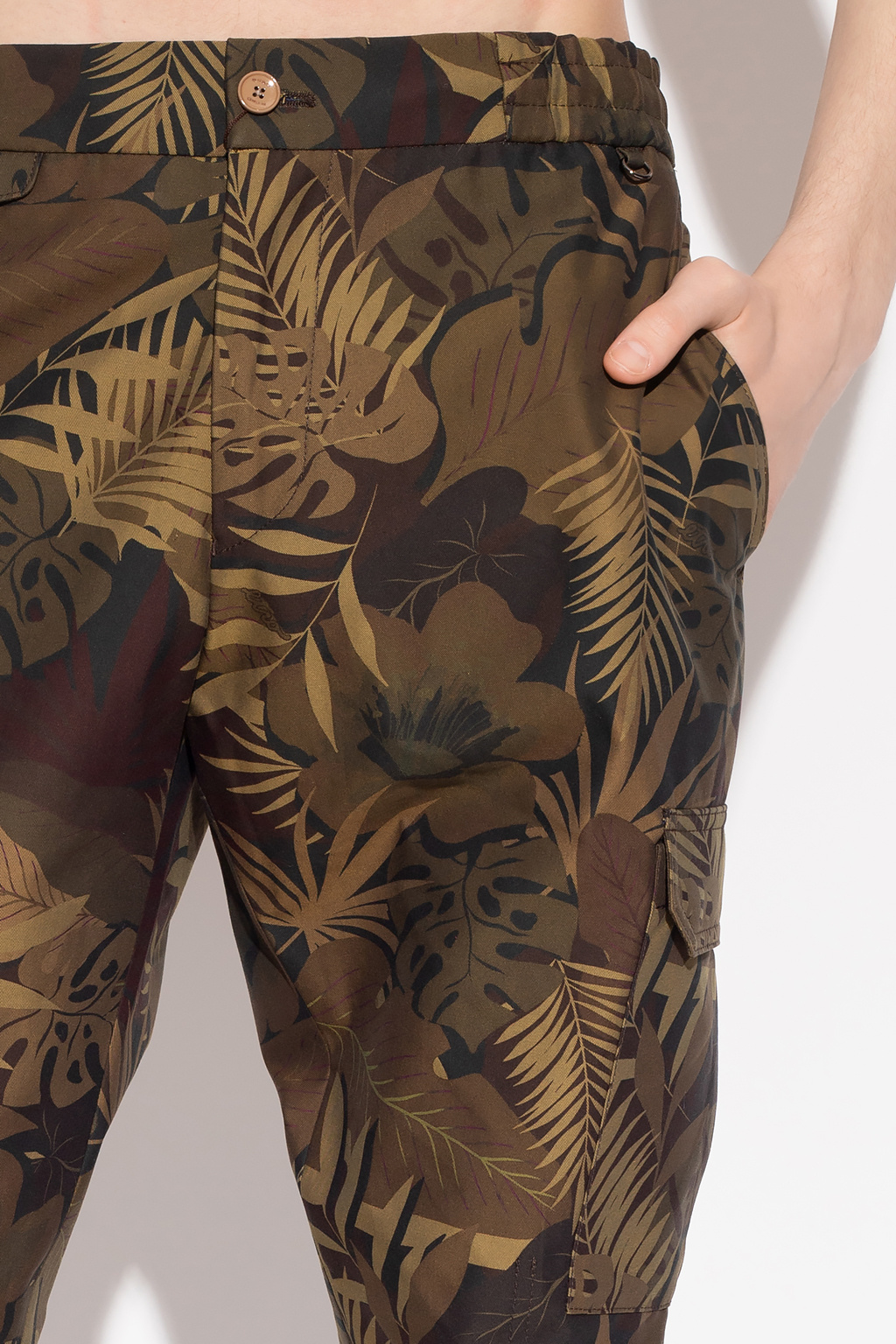 Etro Patterned cargo trousers