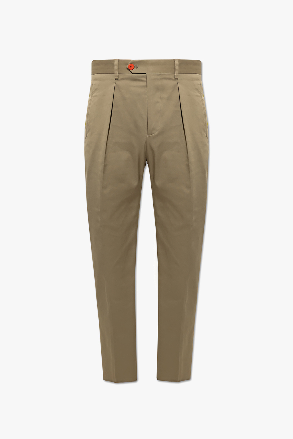 Etro Pleat-front trousers with side stripes