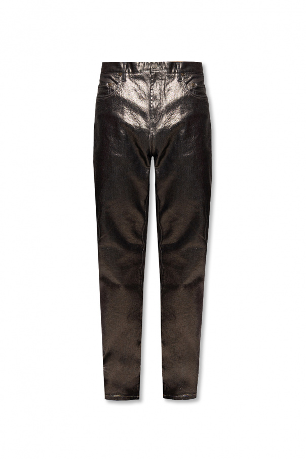 Etro Pants Pants In Silk With Jacquard Embroidery