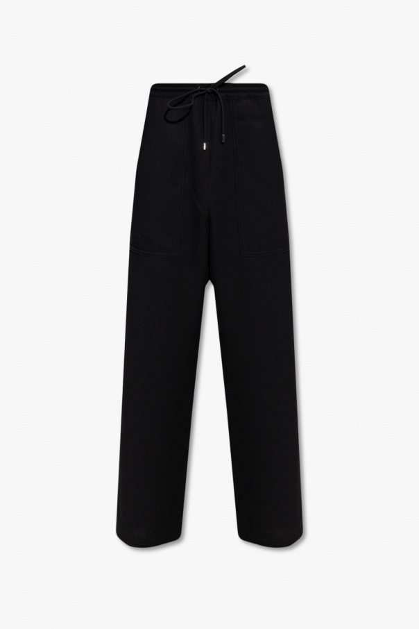 Etro Wool loose-fitting Baseball trousers