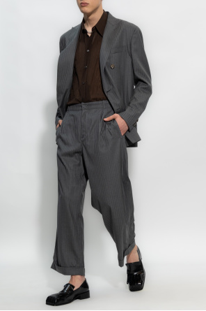 Relaxed-fitting wool trousers od Etro