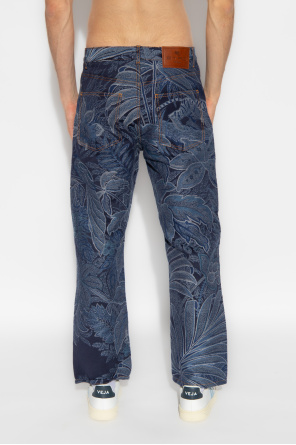 Etro Jeans with jacquard pattern