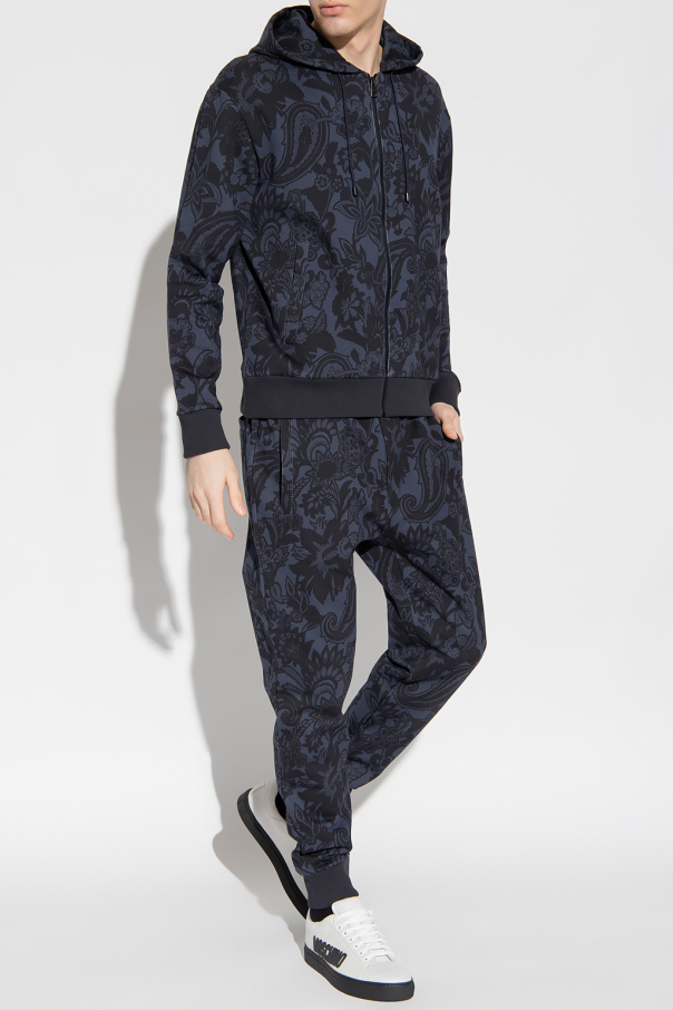 Etro Sweatpants with paisley motif