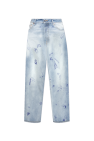 VETEMENTS light blue Jeans with print