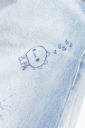 VETEMENTS light blue Jeans with print
