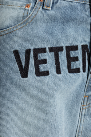 VETEMENTS Jeans with logo