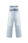 VETEMENTS Jeans with logo
