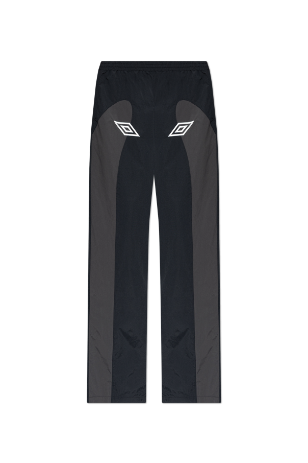 Ortalion trousers with embroidered logo od Umbro