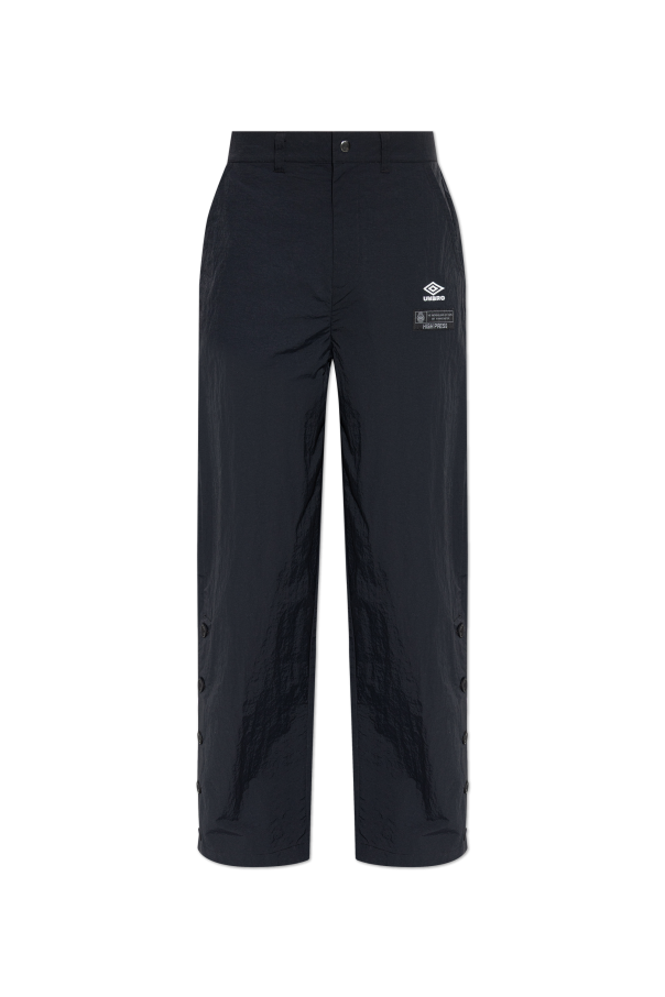 Trousers with buttons on the legs od Umbro