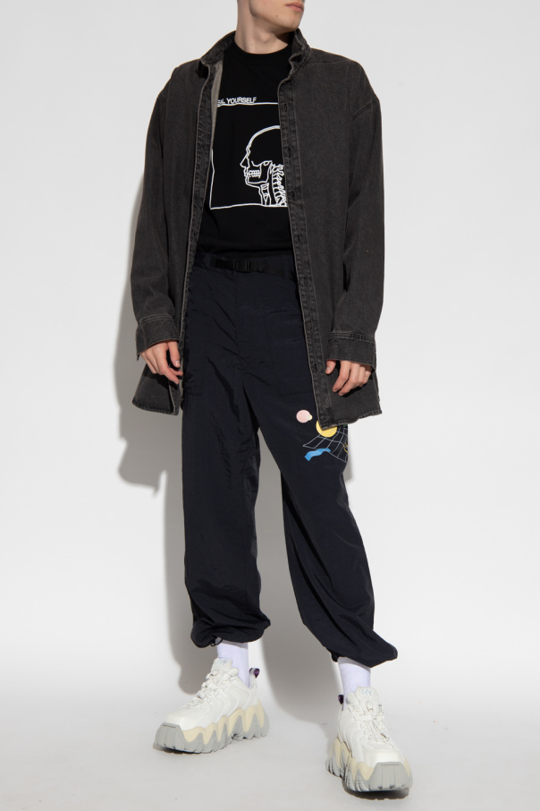 Undercover Printed jean trousers