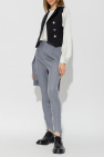 Undercover GREY Trousers with decorative panel