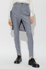 Undercover GREY Trousers with decorative panel