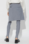 Undercover GREY Trousers with decorative panel