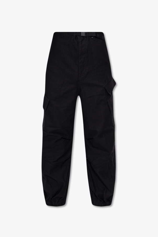 Undercover Trousers logo-print with pockets