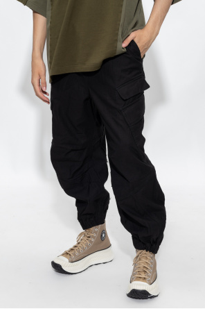 Undercover Trousers logo-print with pockets