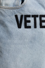 VETEMENTS BLUE Jeans with logo