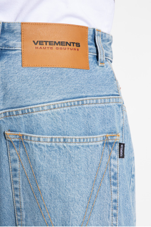VETEMENTS Jeans with logo