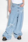 VETEMENTS Jeans with logo