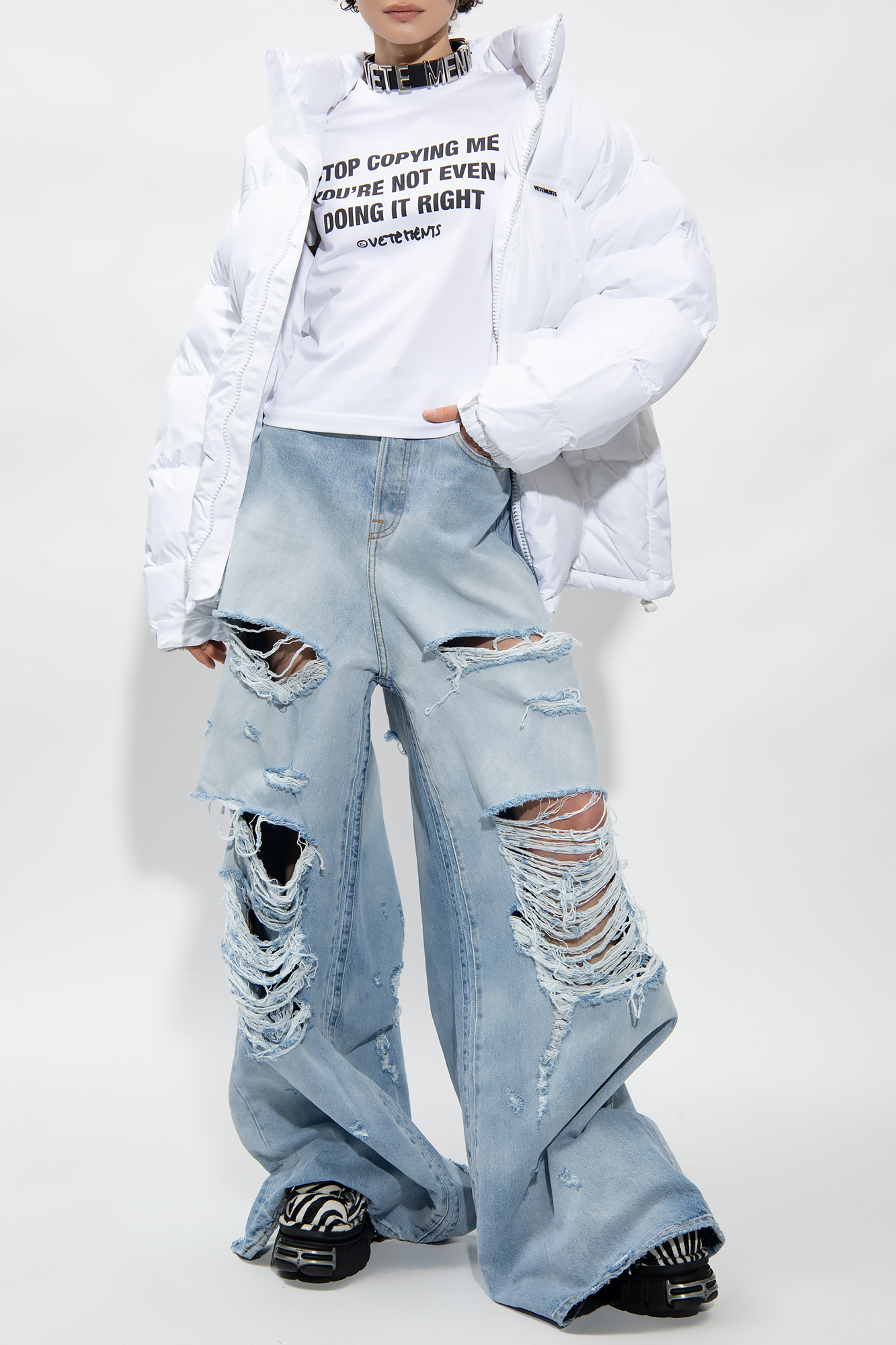 VETEMENTS Wide jeans