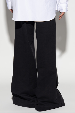 VETEMENTS Trousers with wide legs