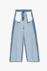 VETEMENTS Jeans with inside-out effect
