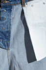 VETEMENTS Jeans with inside-out effect