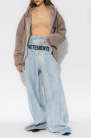 Jeans with logo od VETEMENTS