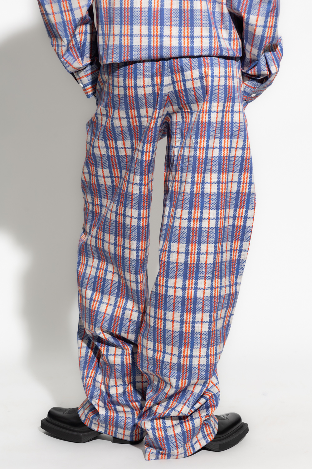 VETEMENTS Checked trousers