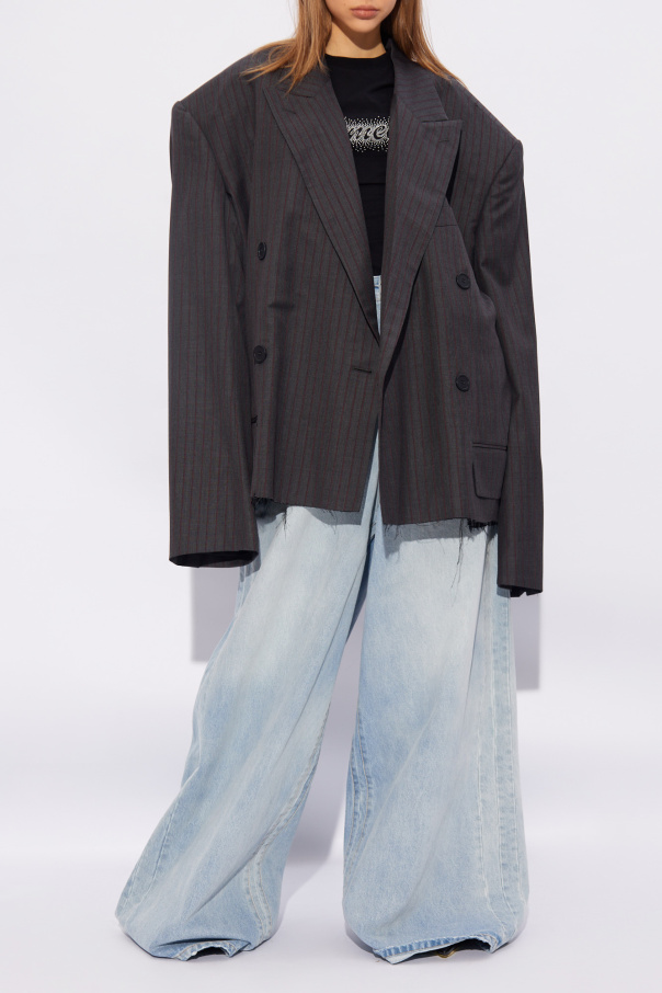 VETEMENTS Jeans with wide legs