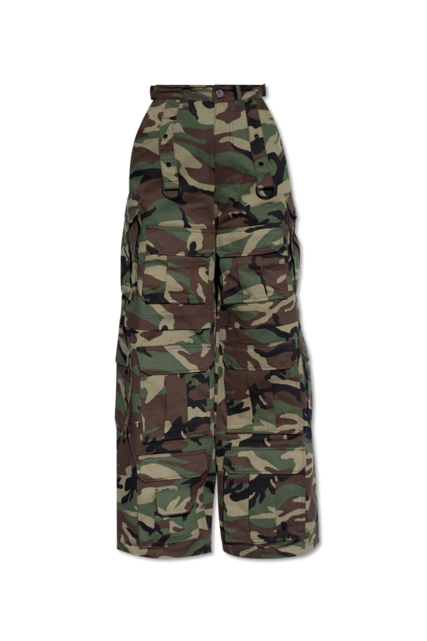 Camo trousers Waisted od VETEMENTS