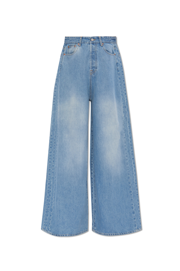 Jeans with wide legs od VETEMENTS