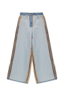 VETEMENTS Jeans with inside-out effect
