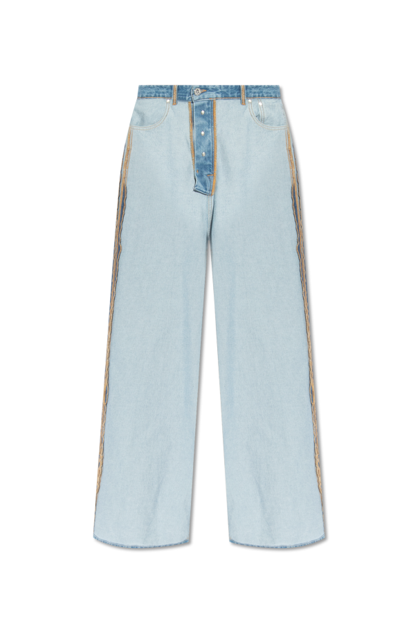 Jeans with inside-out effect od VETEMENTS