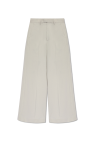 VETEMENTS GREY Oversize pleat-front trousers