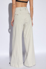 VETEMENTS GREY Oversize pleat-front trousers