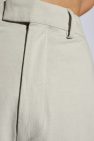 VETEMENTS GREY Oversize pleat-front trousers