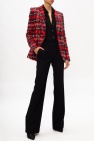 Balmain Wool pleat-front Regular trousers