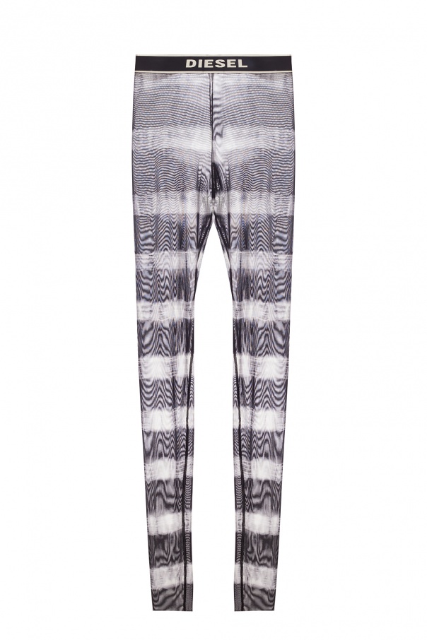 diesel sheer leggings