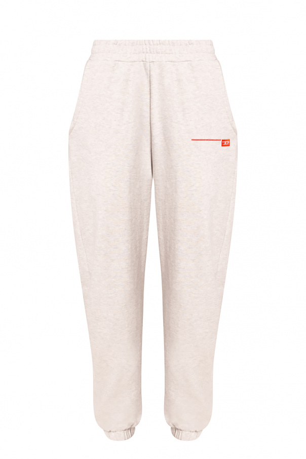 Diesel Logo-embroidered sweatpants