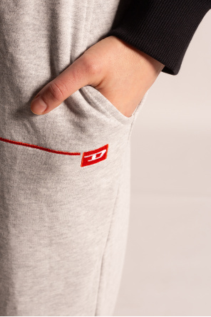 Diesel Logo-embroidered sweatpants