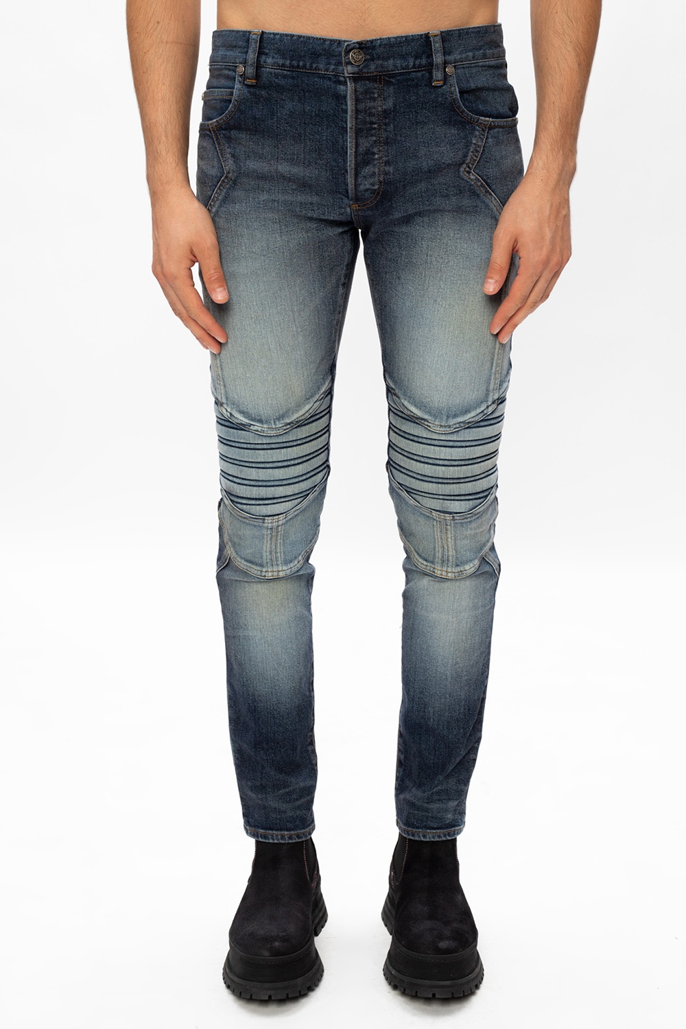 Balmain Jeans with stitching details