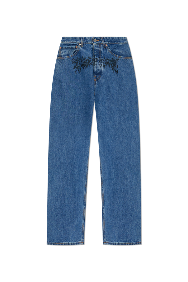 Jeans with logo od VETEMENTS