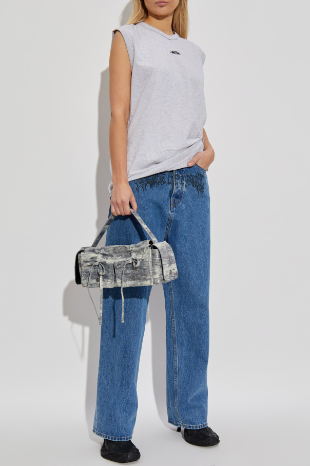 VETEMENTS Jeansy z logo