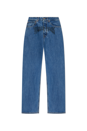 Jeans with logo od VETEMENTS