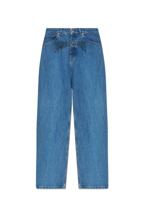 Jeans with logo od VETEMENTS