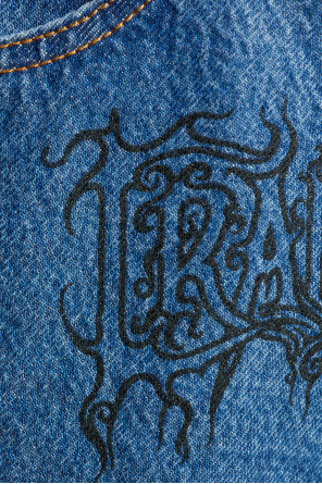 VETEMENTS Vaqueros con logo