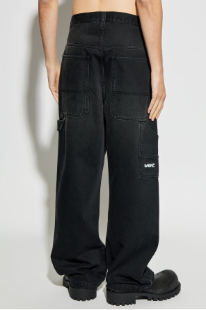 VETEMENTS Vaqueros con logo