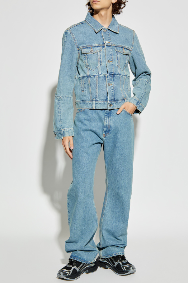 VETEMENTS Vaqueros con logo