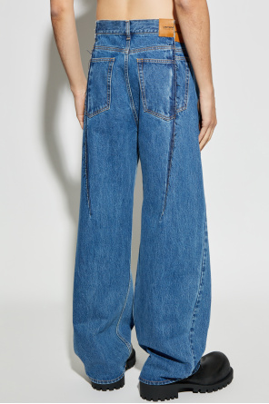 VETEMENTS Vaqueros con logo